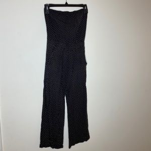 Black Polka Dot Jumpsuit
